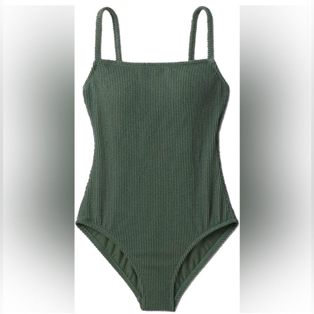 Kona Sol - Green One Piece Swimsuit